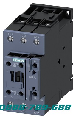 Công tắc tơ AC-3 30 kW / 400 V 1 NO + 1 NC 110 V AC 50 Hz 3 cực Kích thước đầu nối vít S2