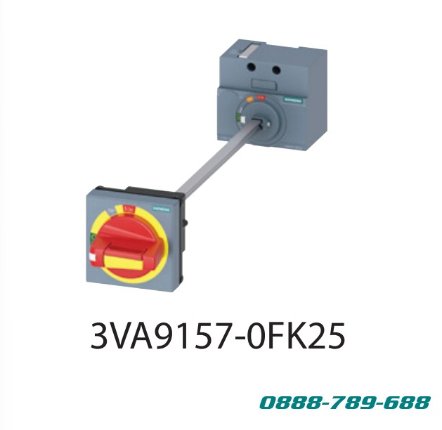 3VA9257-0FK25 Rotary handle for 3VA 3P or 4P - Tay xoay cho MCCB 3VA 3P,4P
Chi tiết hơn về phụ kiện liên hệ Elec*