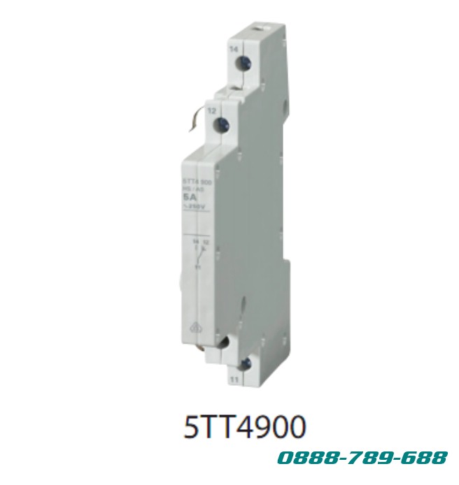 5TT4900 5TT41 remote control switches accessories - Phụ kiện cho công tắc điều khiển từ xa 5TT41
Auxiliary switches 
Tiếp điểm phụ 1CO