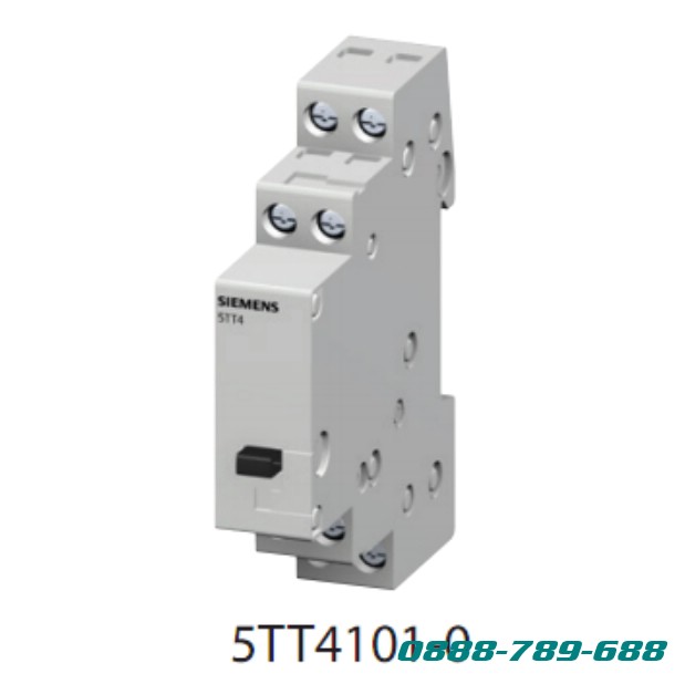 5TT4101-0 5TT41 remote control switches - Công tắc điều khiển từ xa 5TT41 1P, 2P, 4P 250/400V, 16A (*)
; Tiếp điểm: 1NO; Điện áp điều khiển: 230 VAC