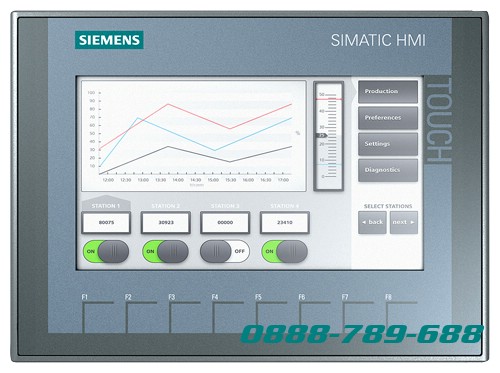 SIMATIC HMI KTP700 Basic DP Bảng điều khiển cơ bản Thao tác phím / chạm 7 ″ Màn hình TFT 65536 màu Giao diện PROFIBUS có thể cấu hình như WinCC Basic V13 / STEP 7 Basic V13 chứa phần mềm mã nguồn mở được cung cấp miễn phí, xem CD kèm theo