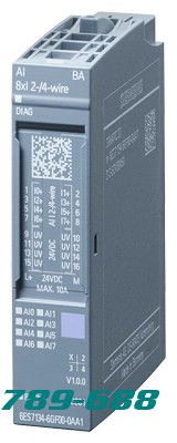 SIMATIC ET 200SP Mô-đun đầu vào tương tự AI 8XI 2- / 4-wire Cơ bản phù hợp với loại BU A0 A1 Mã màu CC01 Chẩn đoán mô-đun 16 bit