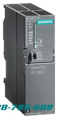 SIMATIC S7-300 CPU 317-2 DP Bộ xử lý trung tâm với bộ nhớ làm việc 1 MB Giao diện thứ nhất MPI / DP 12 Mbit / s Giao diện thứ hai DP chính / phụ Yêu cầu thẻ nhớ Micro