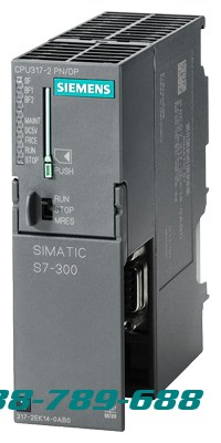 SIMATIC S7-300 CPU 317-2 PN / DP Bộ xử lý trung tâm với bộ nhớ làm việc 1 MB Giao diện thứ nhất MPI / DP 12 Mbit / s Giao diện thứ hai Ethernet PROFINET với công tắc 2 cổng Yêu cầu thẻ nhớ Micro