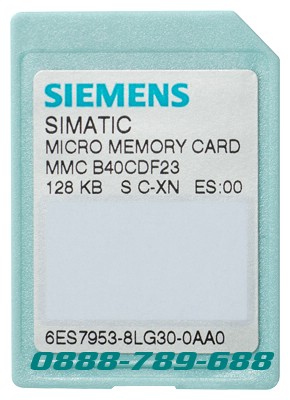 Thẻ nhớ Micro SIMATIC S7 cho S7- 300 / C7 / ET 200 3 3V Nflash 128 KB